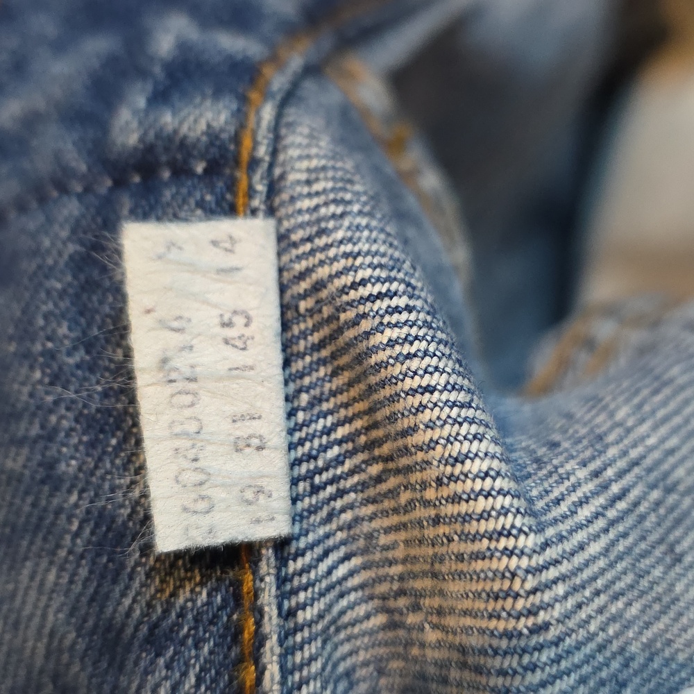 Vintage 1970's Orange Tag  California Straight Levis - Picture 9 of 9